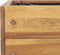 vidaXL - Plantenbak - verhoogd - 50x40x45 - cm - massief - acaciahout