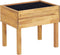 vidaXL - Plantenbak - verhoogd - 50x40x45 - cm - massief - acaciahout