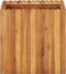 vidaXL - Plantenbak - verhoogd - 50x50x50 - cm - massief - acaciahout