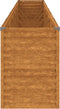 vidaXL - Plantenbak - verhoogd - 578x50x69 - cm - cortenstaal