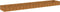 vidaXL - Plantenbak - verhoogd - 579x100x36 - cm - cortenstaal
