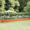 vidaXL - Plantenbak - verhoogd - 600x80x45 - cm - cortenstaal - roestig
