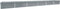 vidaXL - Plantenbak - verhoogd - 600x80x45 - cm - gegalvaniseerd - staal - grijs