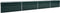 vidaXL - Plantenbak - verhoogd - 600x80x45 - cm - gegalvaniseerd - staal - groen