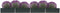 vidaXL - Plantenbak - verhoogd - 600x80x45 - cm - gegalvaniseerd - staal - antraciet