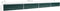 vidaXL - Plantenbak - verhoogd - 600x80x45 - cm - gegalvaniseerd - staal - groen