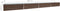 vidaXL - Plantenbak - verhoogd - 600x80x45 - cm - gegalvaniseerd - staal - bruin
