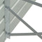 vidaXL - Plantenbak - verhoogd - 600x80x45 - cm - gegalvaniseerd - staal - grijs