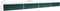 vidaXL - Plantenbak - verhoogd - 600x80x45 - cm - gegalvaniseerd - staal - groen