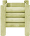 vidaXL - Plantenbak - verhoogd - 60x40x42 - cm - geïmpregneerd - grenenhout