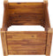 vidaXL - Plantenbak - verhoogd - 60x60x44 - cm - massief - acaciahout