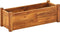 vidaXL - Plantenbak - verhoogd - 76x27,6x25 - cm - acaciahout