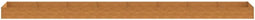 vidaXL - Plantenbak - verhoogd - 770x100x36 - cm - cortenstaal
