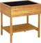 vidaXL - Plantenbak - verhoogd - 78,5x58,5x78,5 - cm - massief - acaciahout