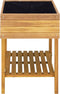 vidaXL - Plantenbak - verhoogd - 78,5x58,5x78,5 - cm - massief - acaciahout