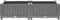 vidaXL - Plantenbak - verhoogd - 80x40x23 - cm - polypropeen
