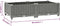 vidaXL - Plantenbak - verhoogd - 80x40x23 - cm - polypropeen