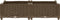 vidaXL - Plantenbak - verhoogd - 80x40x23 - cm - polypropyleen