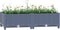 vidaXL - Plantenbak - verhoogd - 80x40x23 - cm - polypropyleen