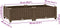 vidaXL - Plantenbak - verhoogd - 80x40x23 - cm - polypropyleen