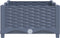 vidaXL - Plantenbak - verhoogd - 80x40x23 - cm - polypropyleen