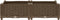 vidaXL - Plantenbak - verhoogd - 80x40x23 - cm - polypropyleen