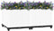 vidaXL - Plantenbak - verhoogd - 80x40x38 - cm - polypropeen