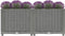 vidaXL - Plantenbak - verhoogd - 80x40x38 - cm - polypropeen