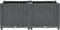 vidaXL - Plantenbak - verhoogd - 80x40x38 - cm - polypropyleen