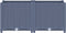 vidaXL - Plantenbak - verhoogd - 80x40x38 - cm - polypropyleen