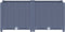 vidaXL - Plantenbak - verhoogd - 80x40x38 - cm - polypropyleen