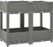 vidaXL - Plantenbak - verhoogd - 80x40x71 - cm - polypropeen