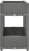 vidaXL - Plantenbak - verhoogd - 80x40x71 - cm - polypropeen