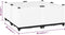 vidaXL - Plantenbak - verhoogd - 80x80x38 - cm - polypropyleen