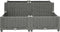 vidaXL - Plantenbak - verhoogd - 80x80x38 - cm - polypropyleen