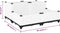 vidaXL - Plantenbak - verhoogd - 80x80x38 - cm - polypropyleen
