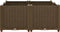 vidaXL - Plantenbak - verhoogd - 80x80x38 - cm - polypropyleen