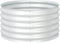 vidaXL - Plantenbak - verhoogd - 80x80x44 - cm - gegalvaniseerd - staal - zilver