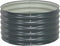 vidaXL - Plantenbak - verhoogd - 80x80x44 - cm - gegalvaniseerd - staal - grijs
