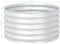 vidaXL - Plantenbak - verhoogd - 80x80x44 - cm - gegalvaniseerd - staal - zilver
