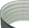 vidaXL - Plantenbak - verhoogd - 80x80x44 - cm - gegalvaniseerd - staal - grijs