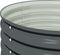 vidaXL - Plantenbak - verhoogd - 80x80x44 - cm - gegalvaniseerd - staal - grijs