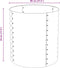 vidaXL - Plantenbak - verhoogd - 80x80x81 - cm - gegalvaniseerd - staal - grijs