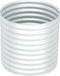 vidaXL - Plantenbak - verhoogd - 80x80x81 - cm - gegalvaniseerd - staal - zilver