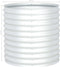 vidaXL - Plantenbak - verhoogd - 80x80x81 - cm - gegalvaniseerd - staal - zilver