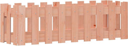 vidaXL - Plantenbak - verhoogd - hekontwerp - 100x30x30 - cm - massief - douglashout
