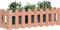 vidaXL - Plantenbak - verhoogd - hekontwerp - 100x30x30 - cm - massief - douglashout