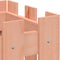 vidaXL - Plantenbak - verhoogd - hekontwerp - 100x30x30 - cm - massief - douglashout