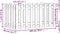 vidaXL - Plantenbak - verhoogd - hekontwerp - 100x50x50 - cm - geïmpregneerd - hout