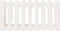 vidaXL - Plantenbak - verhoogd - hekontwerp - 100x50x50 - cm - grenenhout - wit